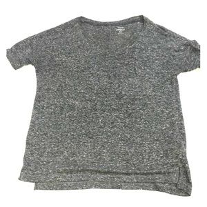 Plain gray tee